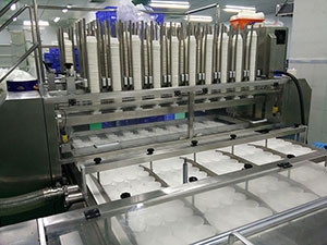 Automatic Paper Cup Loading System For Cookies
